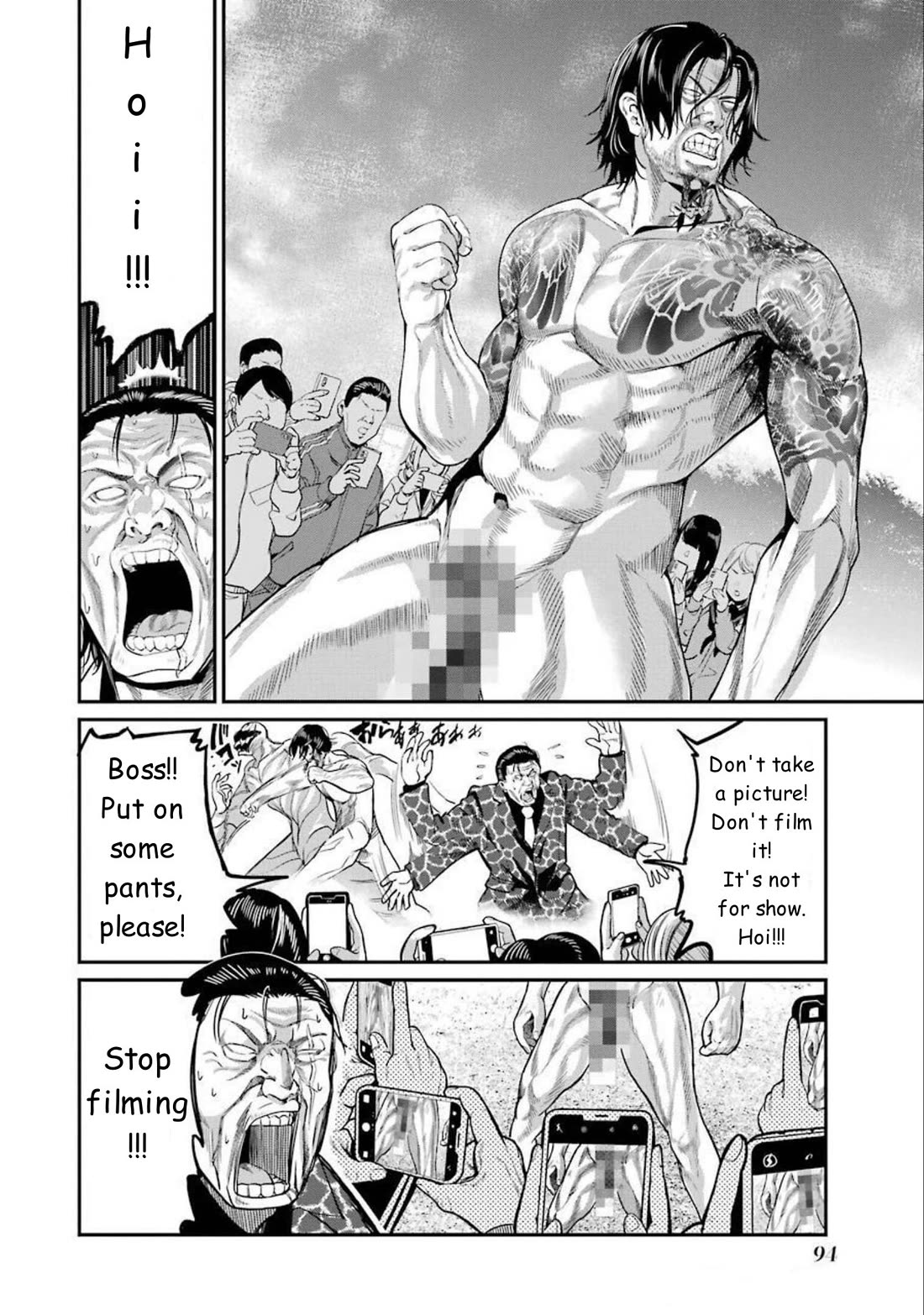 Gokudou Parasites Chapter 36 page 2 - Chapter 36: The Earth Has Been Targeted