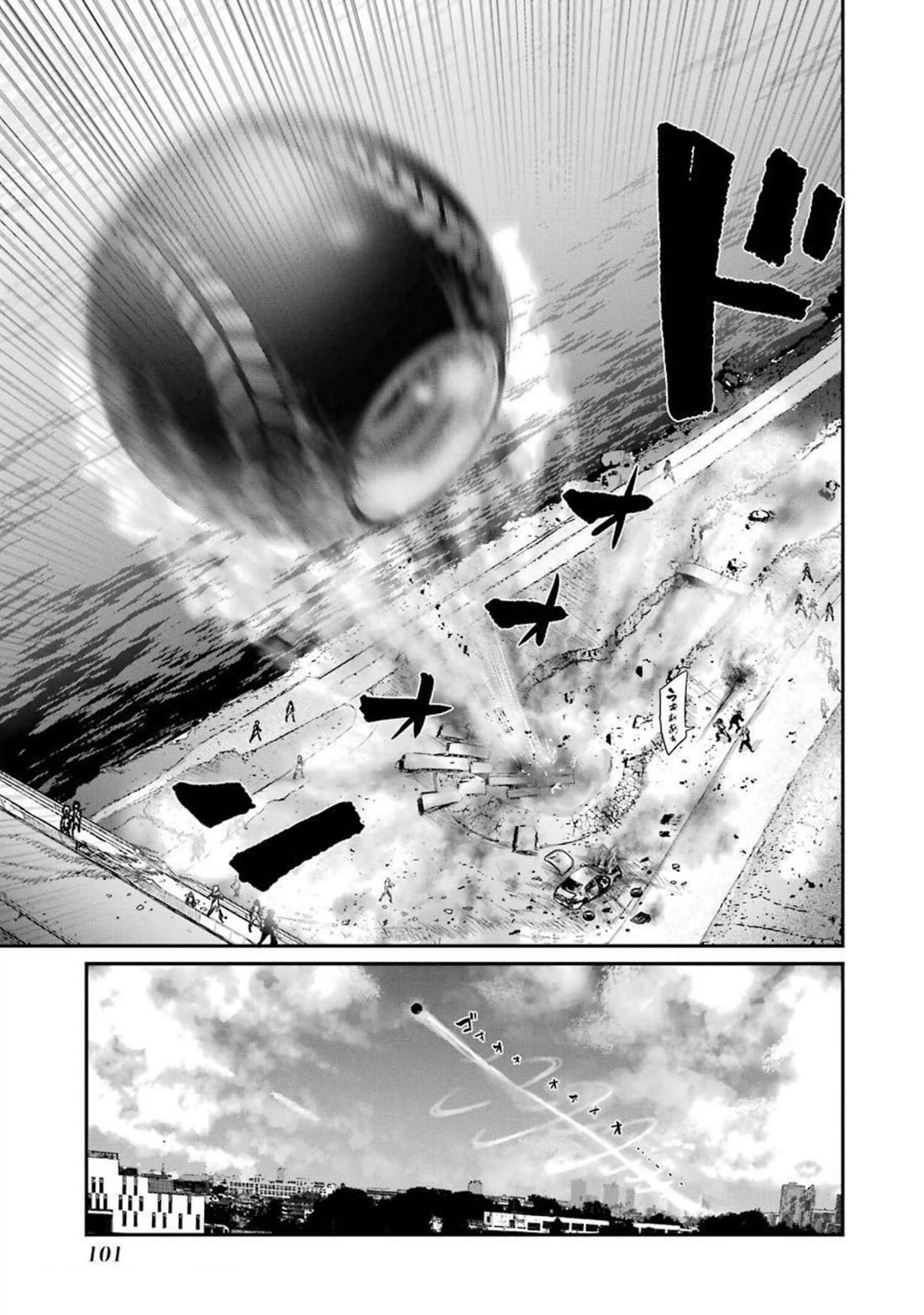Gokudou Parasites Chapter 36 page 9 - Chapter 36: The Earth Has Been Targeted