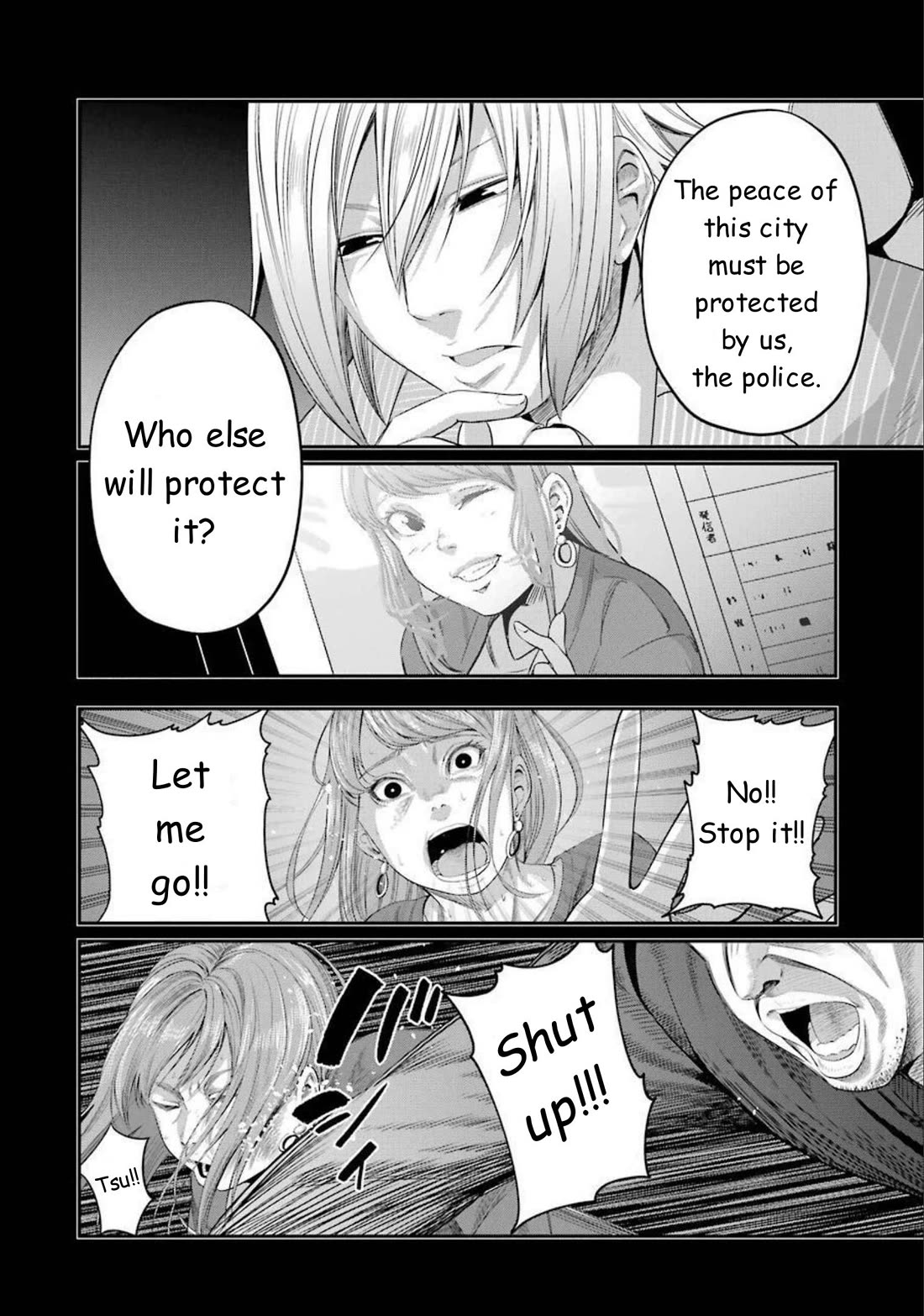 Gokudou Parasites Chapter 37 page 10 - Chapter 37: Guardians of the Kita-Akabane
