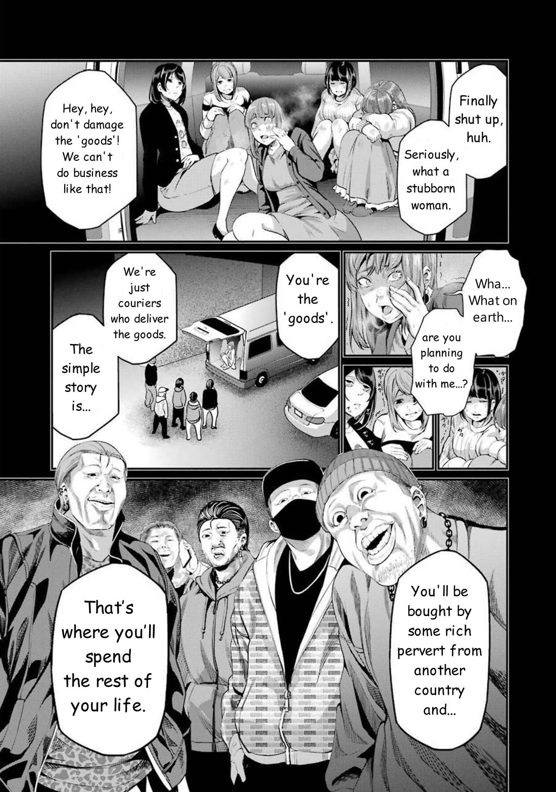 Gokudou Parasites Chapter 37 page 11 - Chapter 37: Guardians of the Kita-Akabane