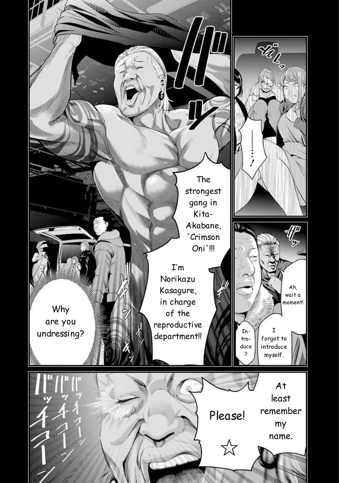 Gokudou Parasites Chapter 37 page 12 - Chapter 37: Guardians of the Kita-Akabane