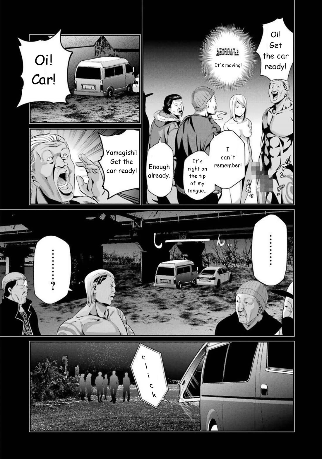 Gokudou Parasites Chapter 37 page 19 - Chapter 37: Guardians of the Kita-Akabane