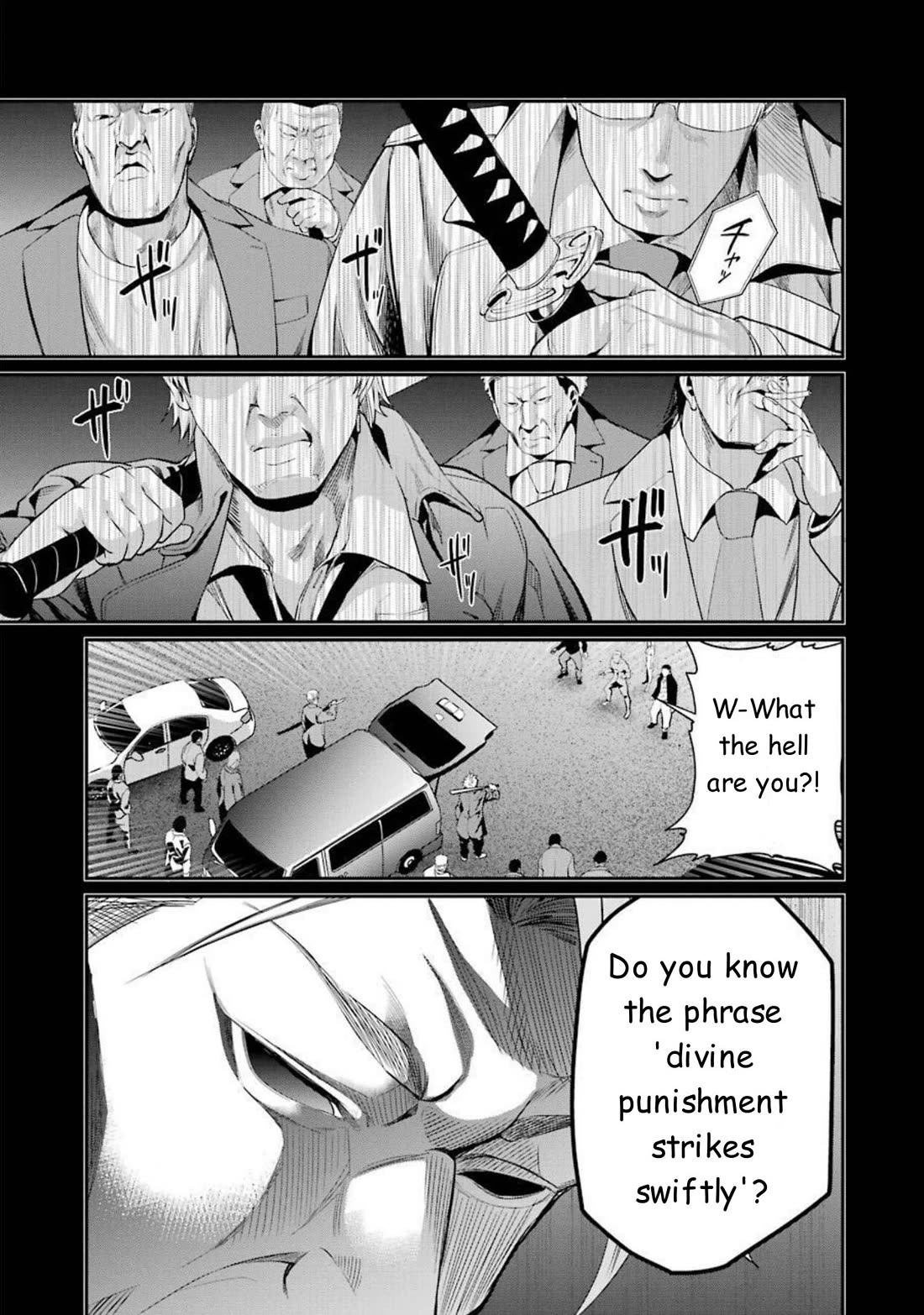 Gokudou Parasites Chapter 37 page 21 - Chapter 37: Guardians of the Kita-Akabane