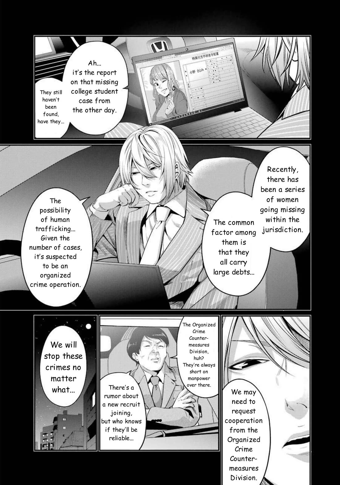 Gokudou Parasites Chapter 37 page 9 - Chapter 37: Guardians of the Kita-Akabane
