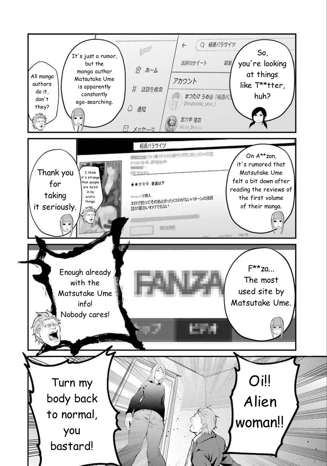 Gokudou Parasites Chapter 39 page 10 - Chapter 39: The Future is in Their Hand