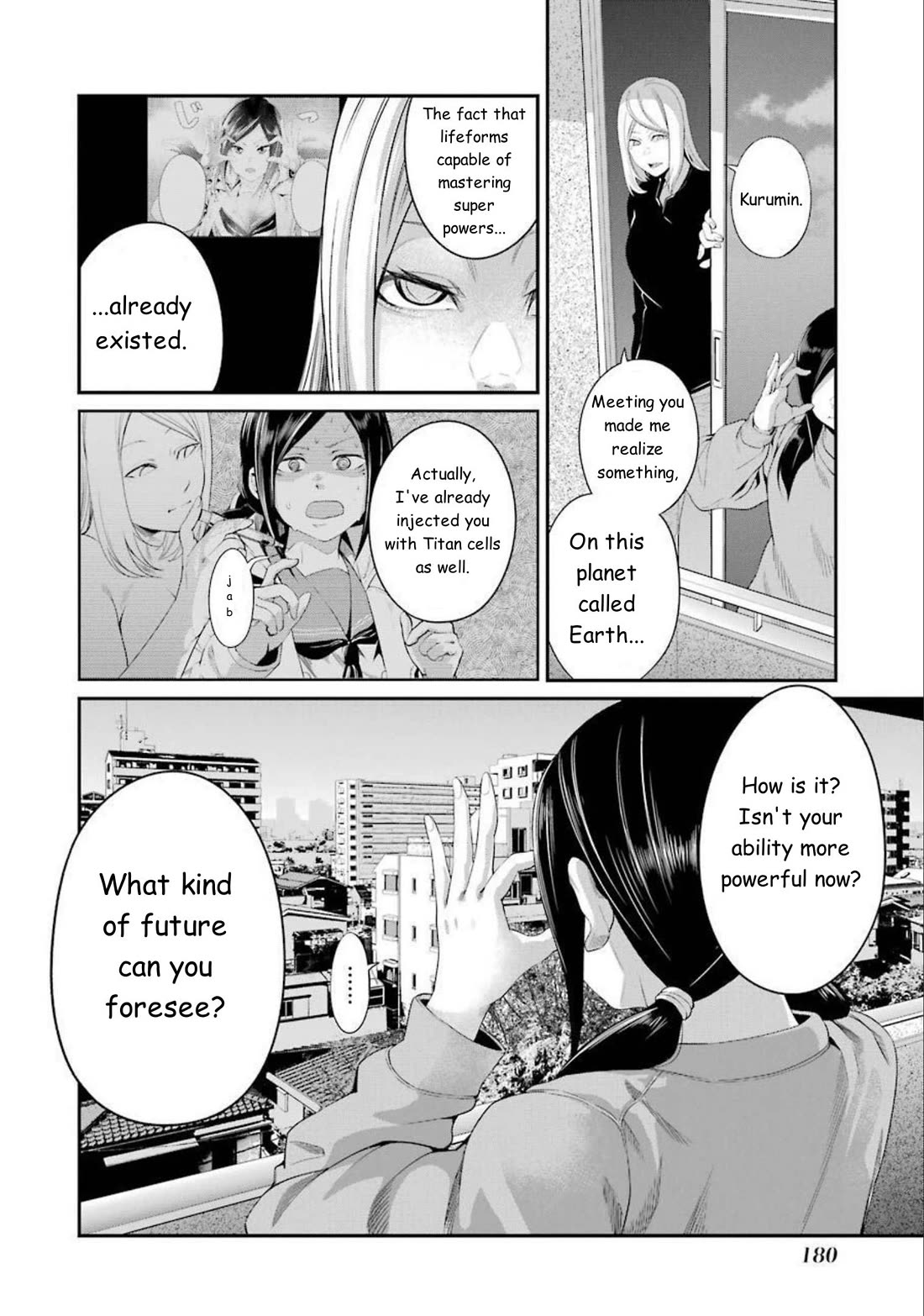 Gokudou Parasites Chapter 39 page 17 - Chapter 39: The Future is in Their Hand