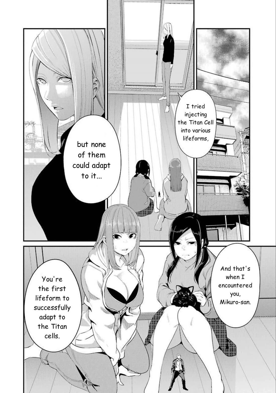 Gokudou Parasites Chapter 39 page 4 - Chapter 39: The Future is in Their Hand