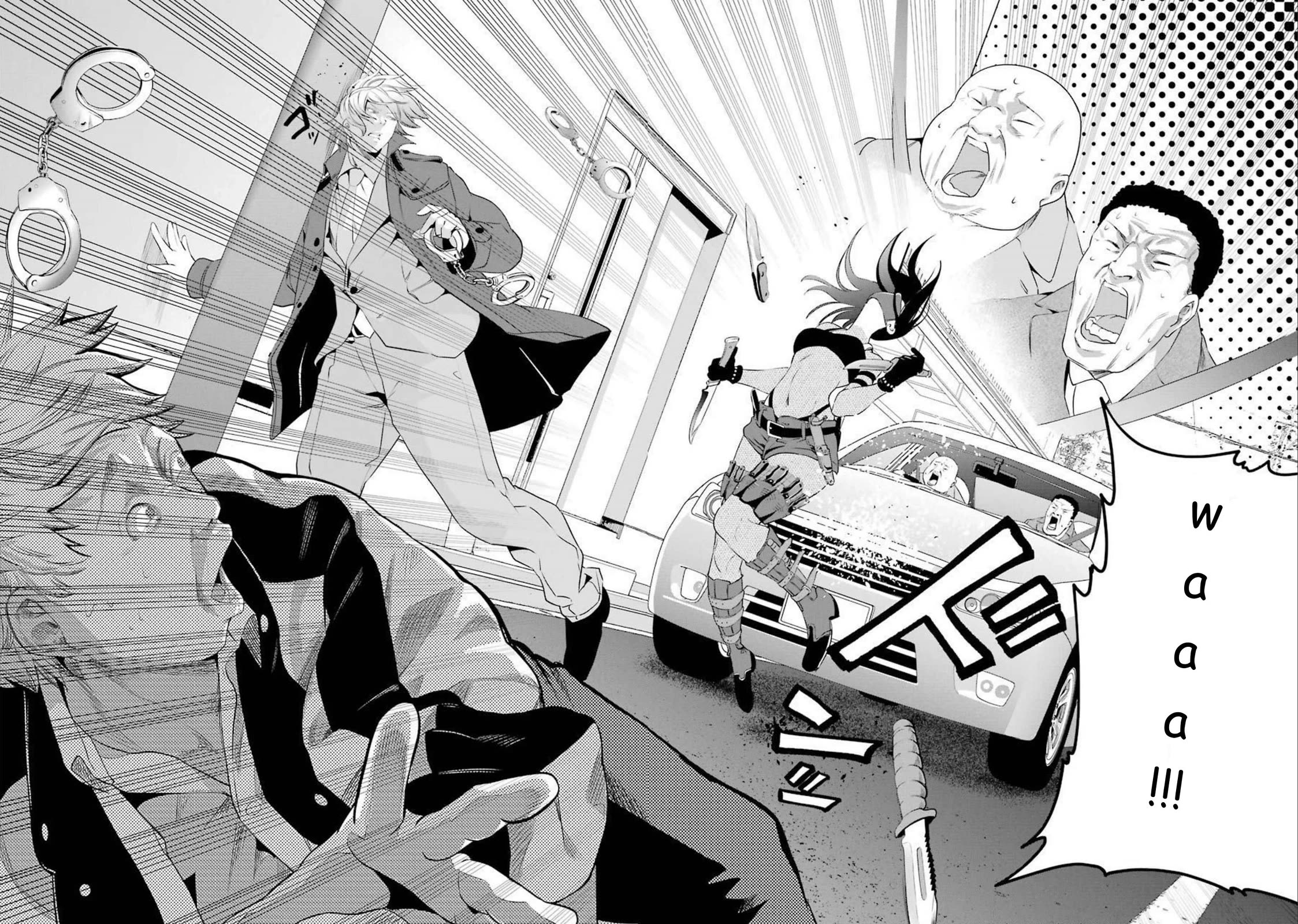 Gokudou Parasites Chapter 40 page 21 - Chapter 40: Chaos