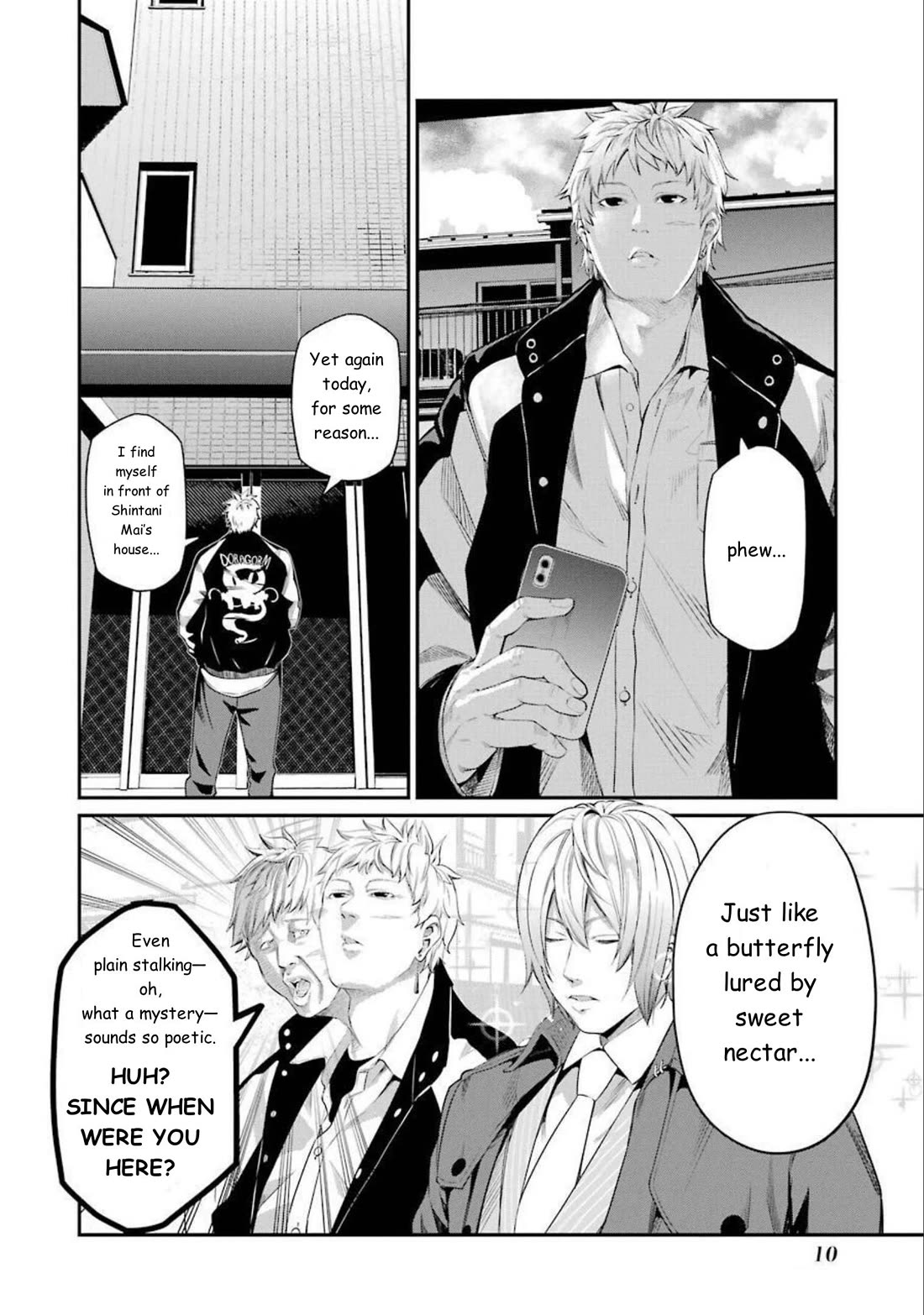 Gokudou Parasites Chapter 40 page 9 - Chapter 40: Chaos