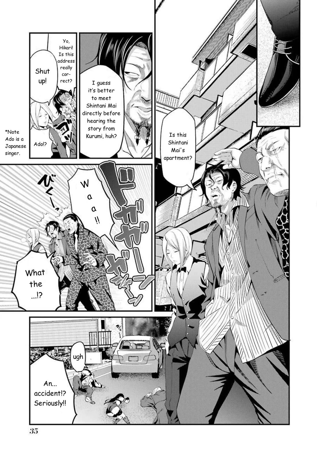 Gokudou Parasites Chapter 41 page 11 - Chapter 41: Soon...