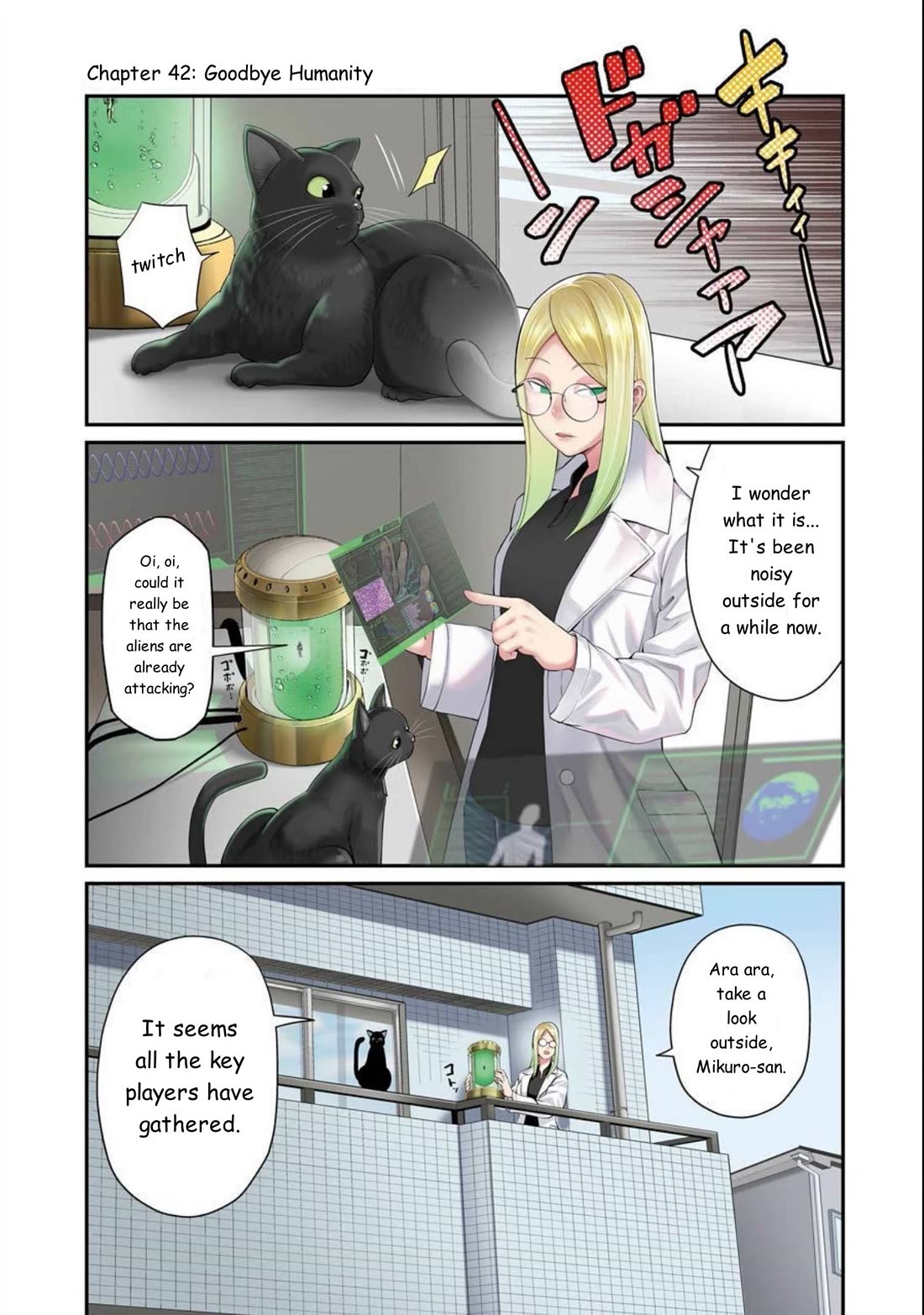 Gokudou Parasites Chapter 42 page 1 - Chapter 42: Goodbye Humanity