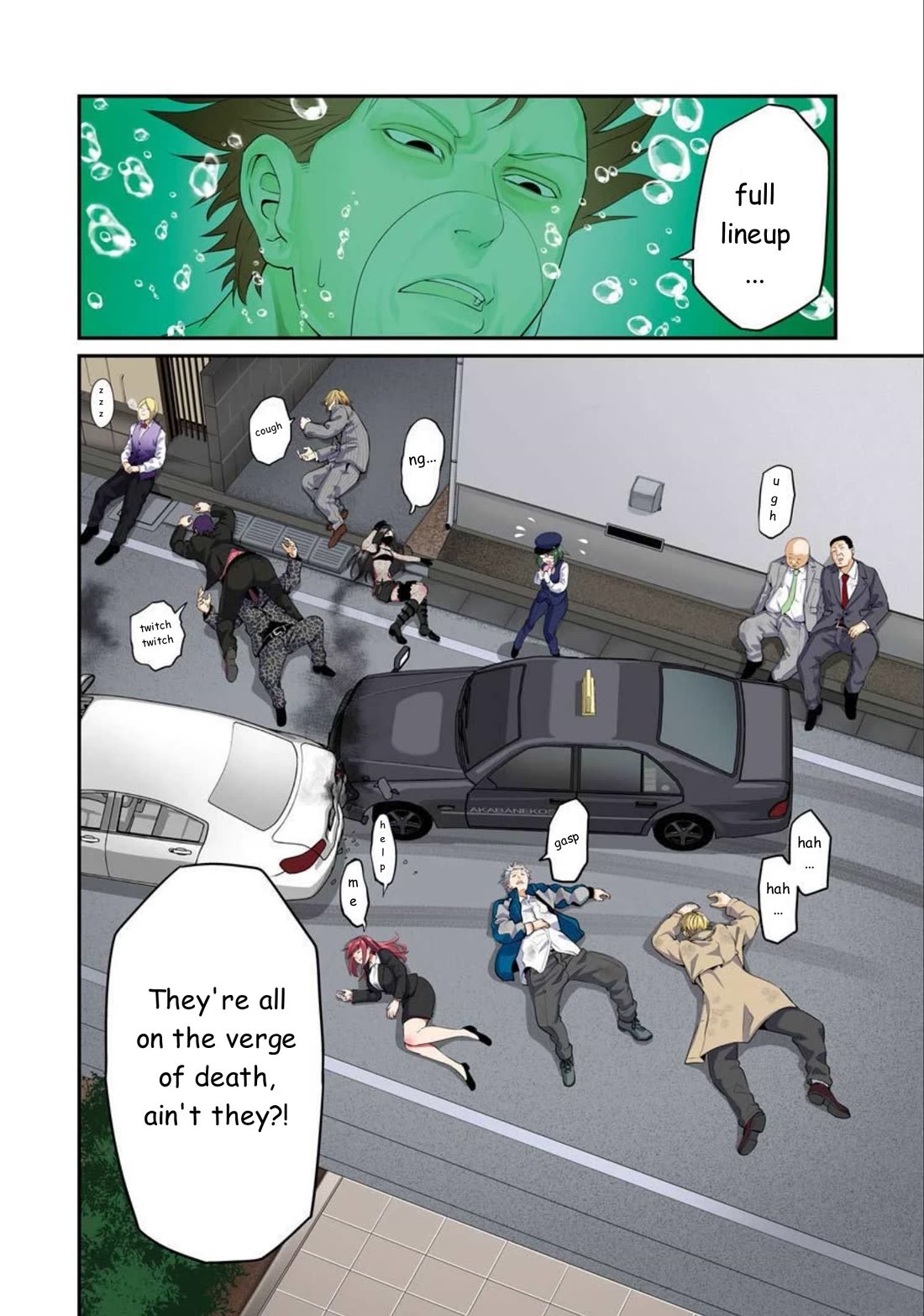 Gokudou Parasites Chapter 42 page 2 - Chapter 42: Goodbye Humanity
