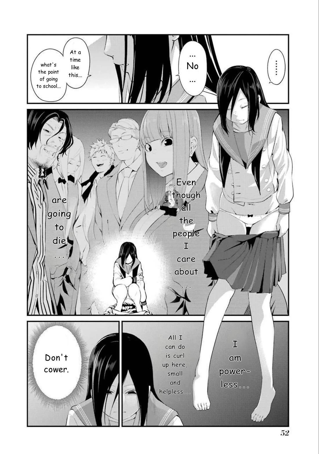 Gokudou Parasites Chapter 42 page 4 - Chapter 42: Goodbye Humanity