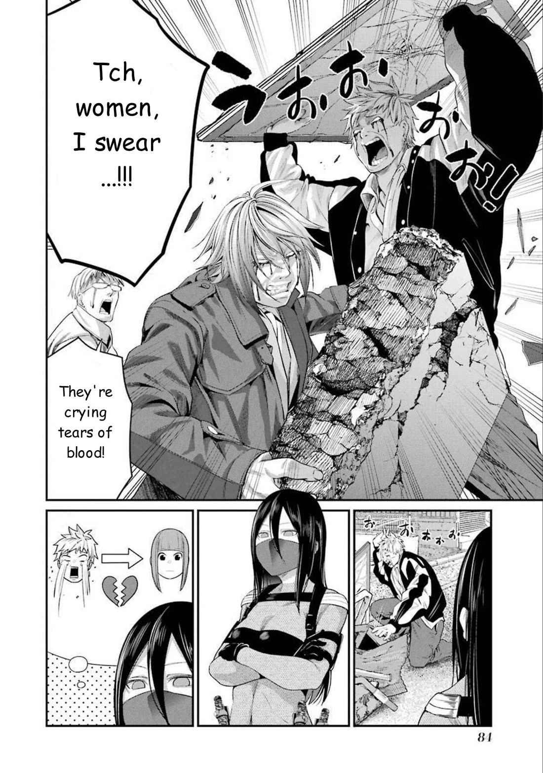Gokudou Parasites Chapter 43 page 12 - Chapter 43: Madness