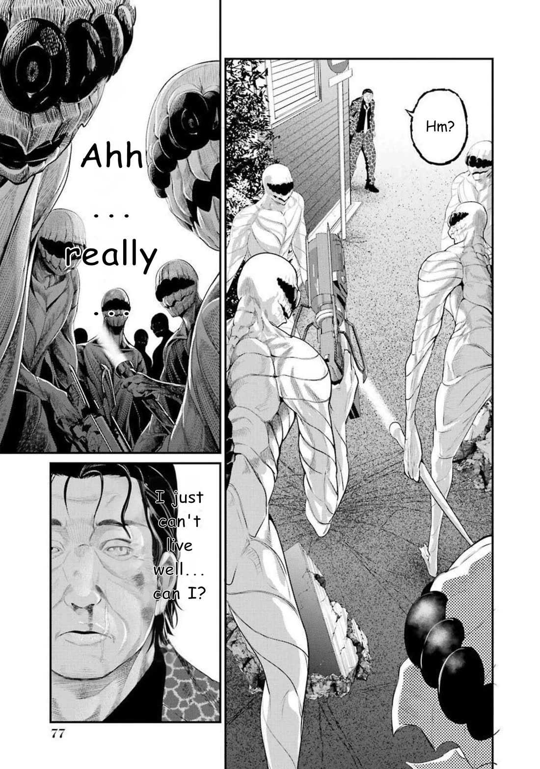 Gokudou Parasites Chapter 43 page 5 - Chapter 43: Madness