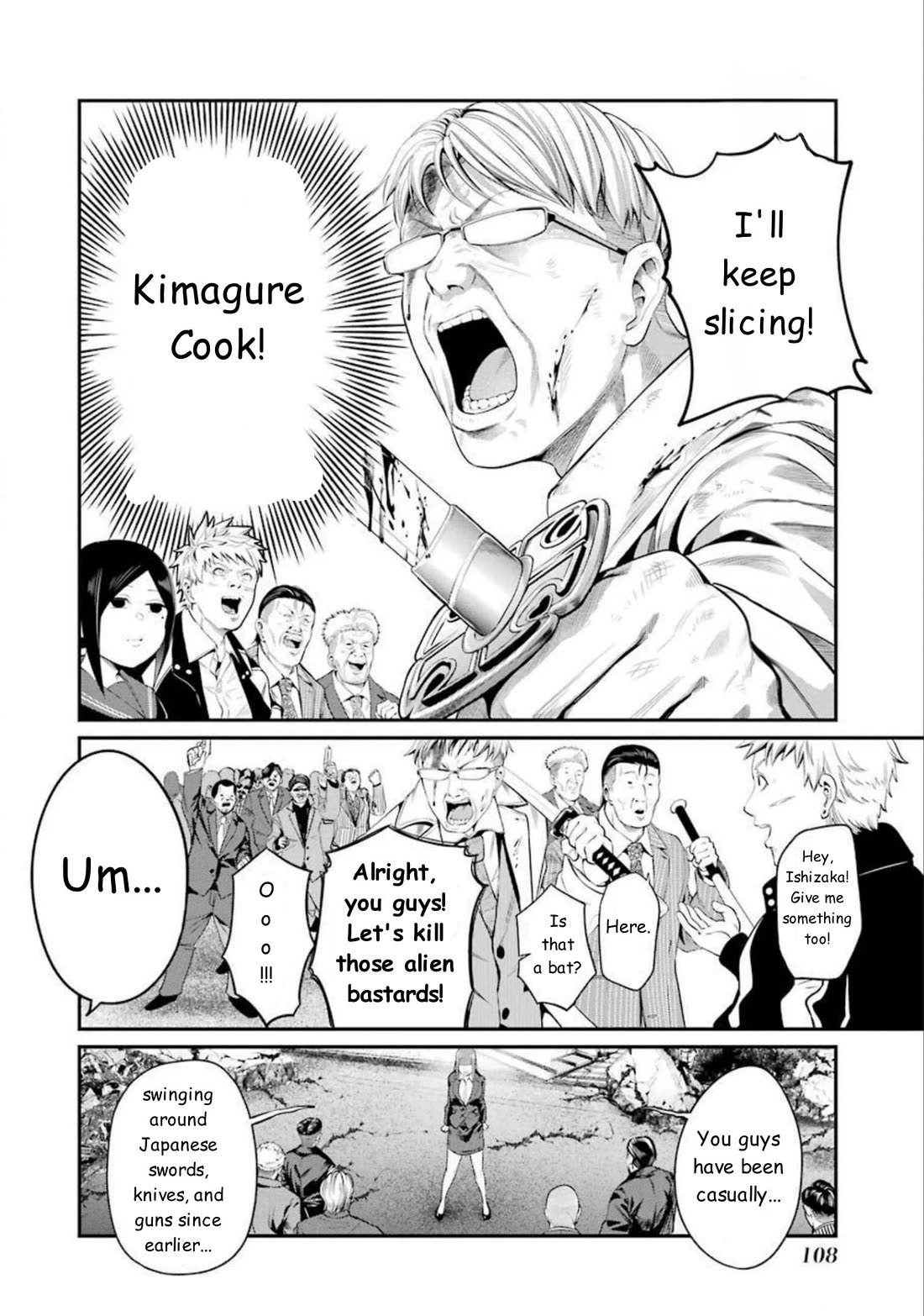 Gokudou Parasites Chapter 44 page 10 - Chapter 44: Is This the Time to be Saying That!?