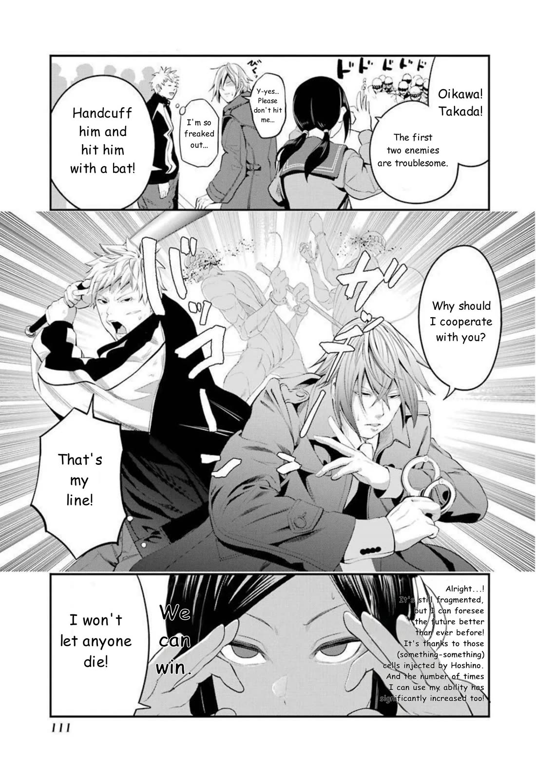 Gokudou Parasites Chapter 44 page 13 - Chapter 44: Is This the Time to be Saying That!?
