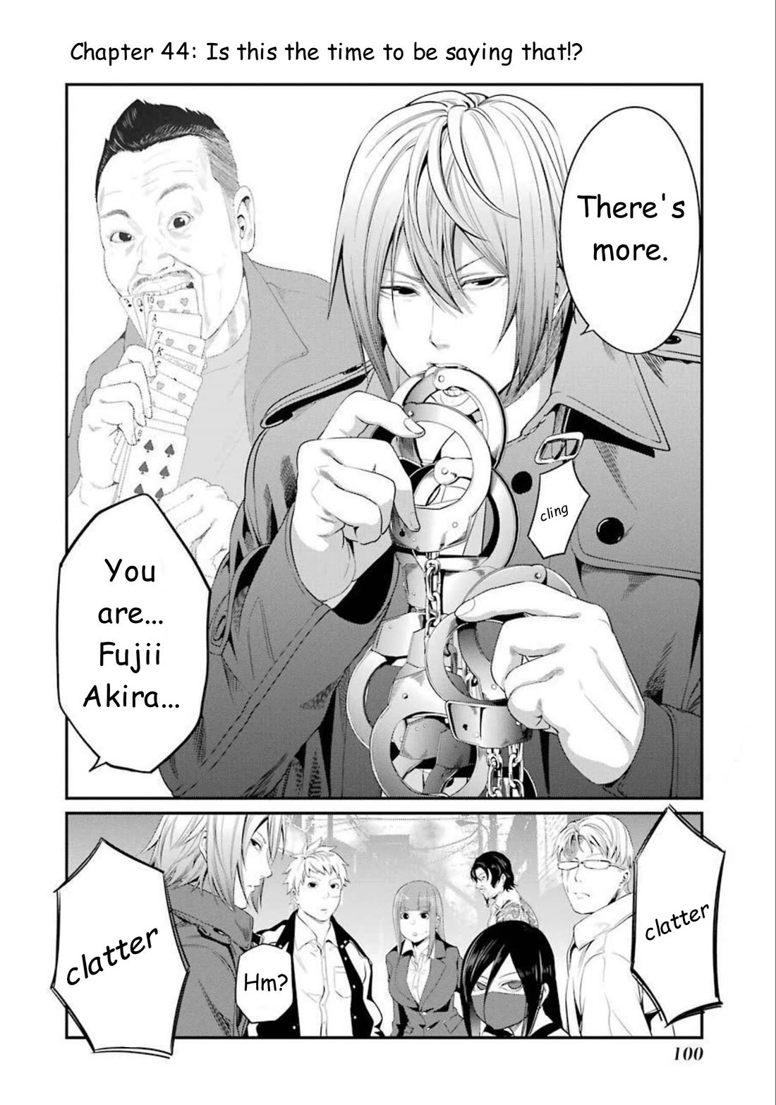 Gokudou Parasites Chapter 44 page 2 - Chapter 44: Is This the Time to be Saying That!?