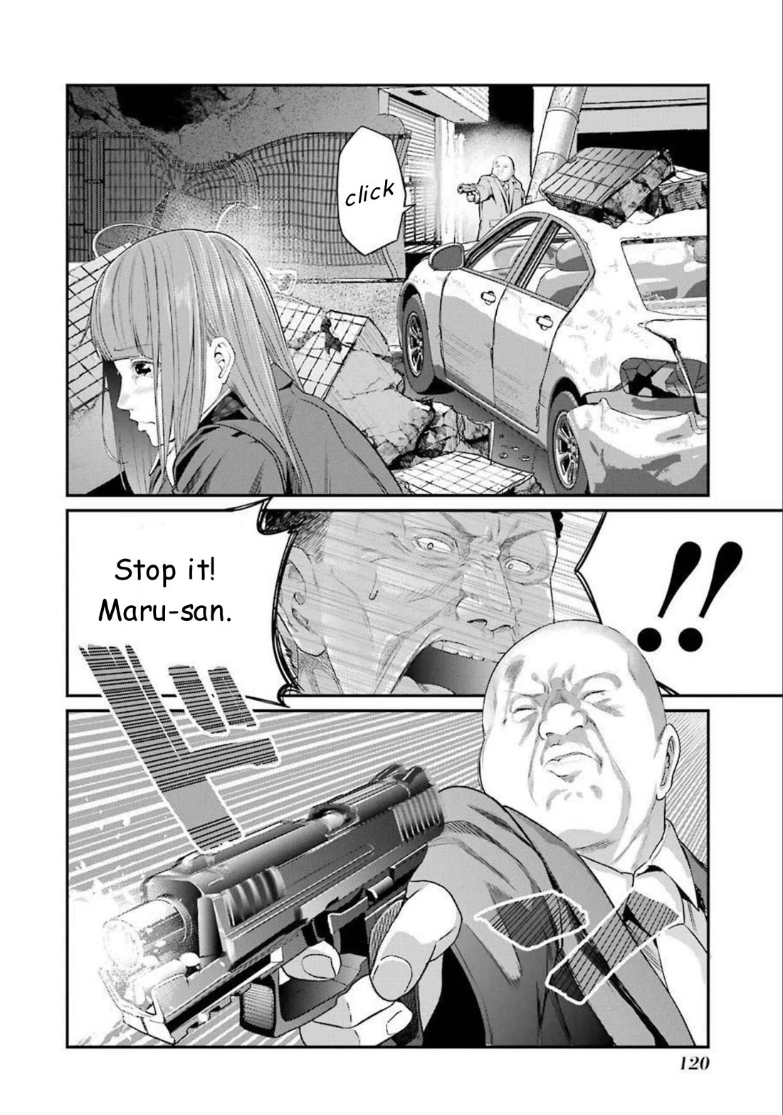 Gokudou Parasites Chapter 44 page 21 - Chapter 44: Is This the Time to be Saying That!?