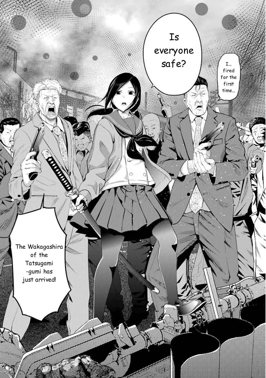Gokudou Parasites Chapter 44 page 5 - Chapter 44: Is This the Time to be Saying That!?
