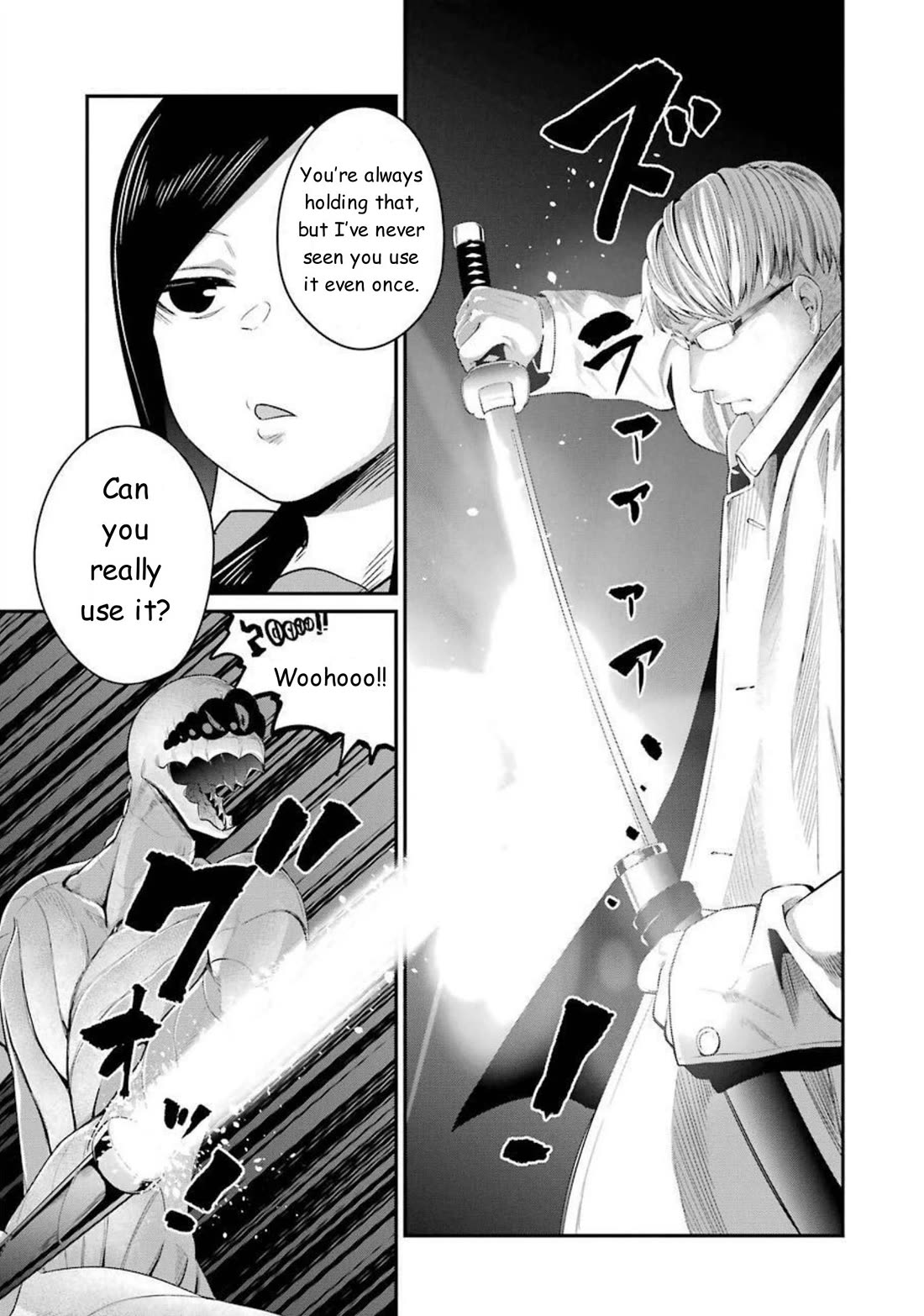 Gokudou Parasites Chapter 44 page 7 - Chapter 44: Is This the Time to be Saying That!?