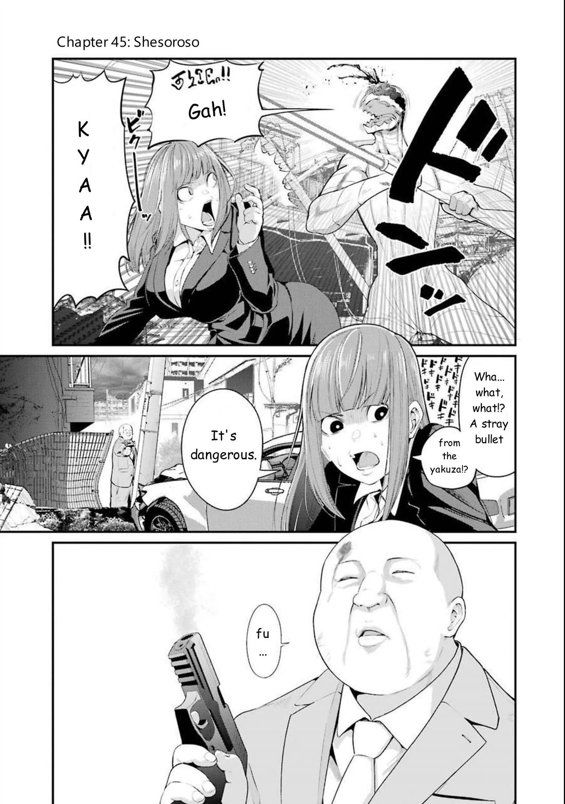 Gokudou Parasites Chapter 45 page 1 - Chapter 45: Shesoroso