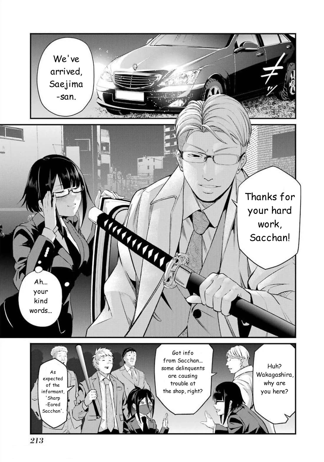 Gokudou Parasites Chapter 48 page 13 - Chapter 48: It's gotten smaller [END]
