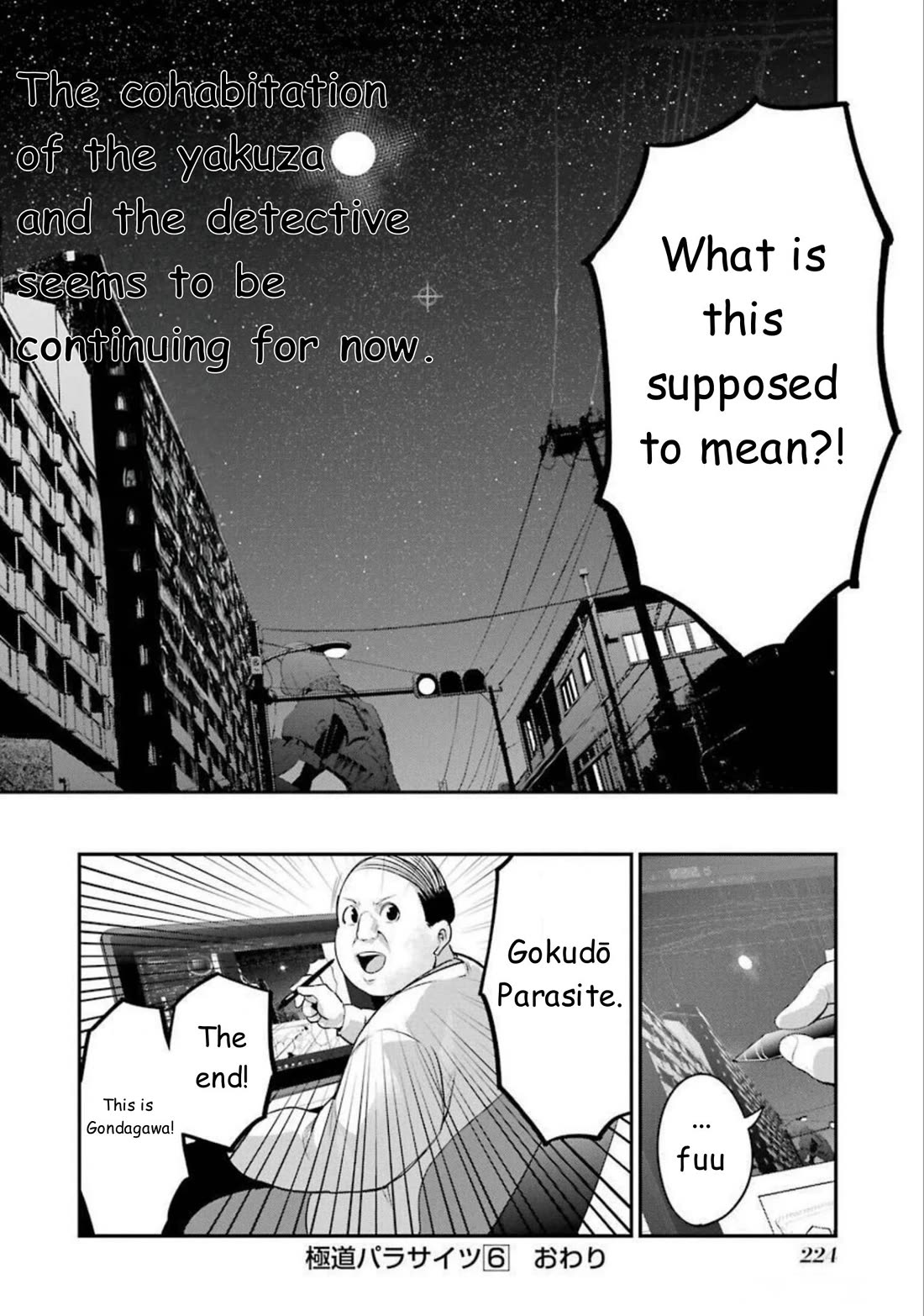 Gokudou Parasites Chapter 48 page 24 - Chapter 48: It's gotten smaller [END]