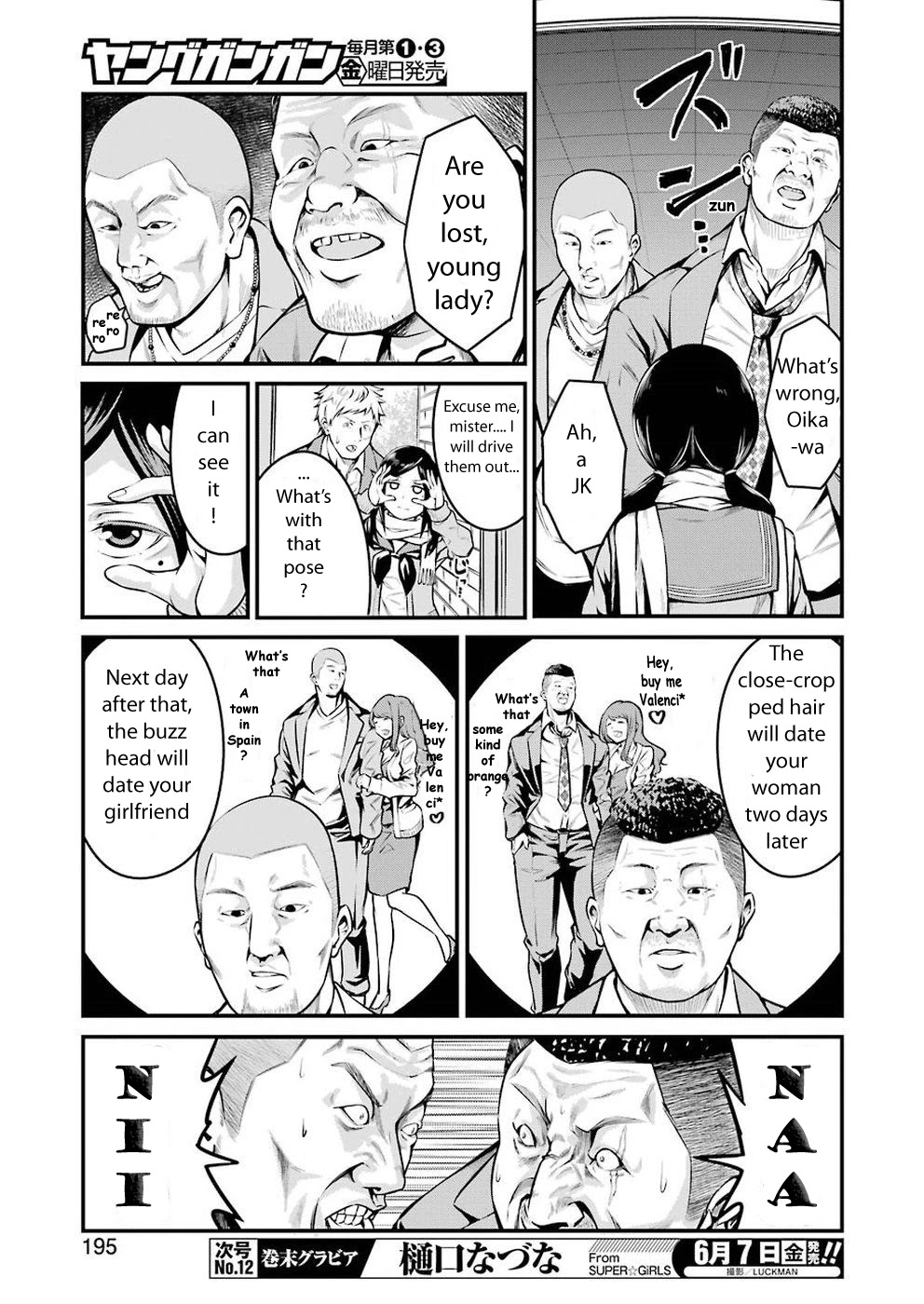 Gokudou Parasites Chapter 7 page 10 - Chapter 7: 893 With JK -First Part-
