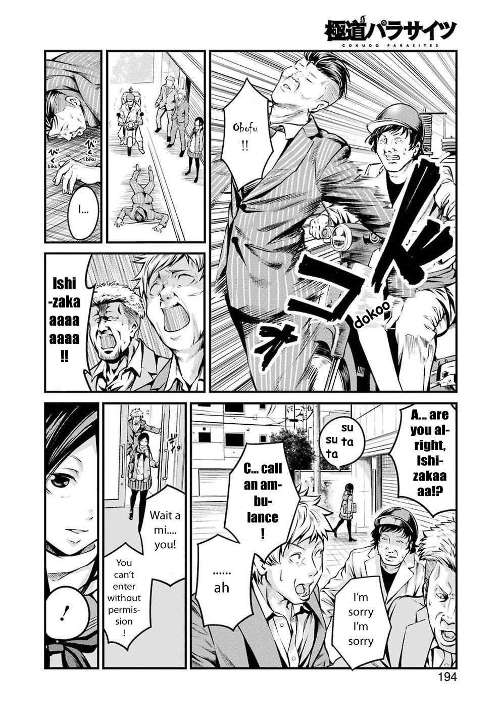 Gokudou Parasites Chapter 7 page 9 - Chapter 7: 893 With JK -First Part-