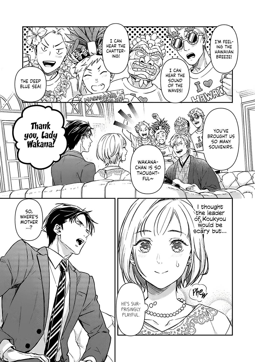 Gokudou to Omega Chapter 15 page 6 - Chapter 15