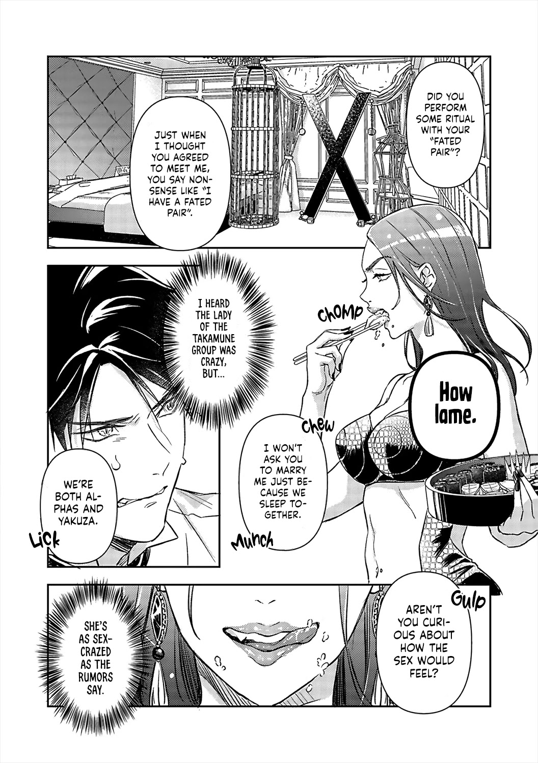 Gokudou to Omega Chapter 17 page 11 - Chapter 17