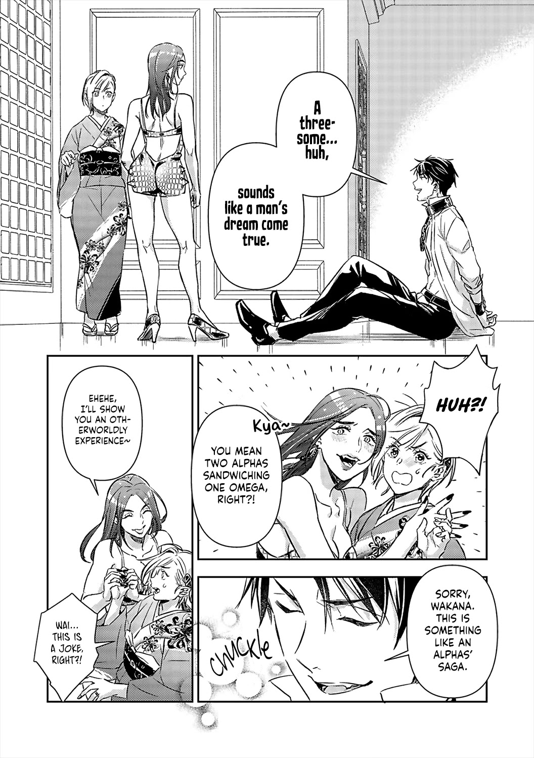 Gokudou to Omega Chapter 17 page 20 - Chapter 17