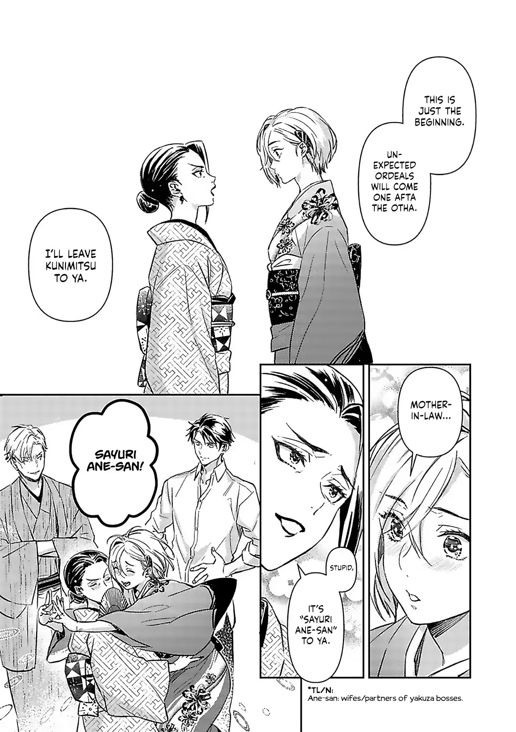 Gokudou to Omega Chapter 18 page 21 - Chapter 18