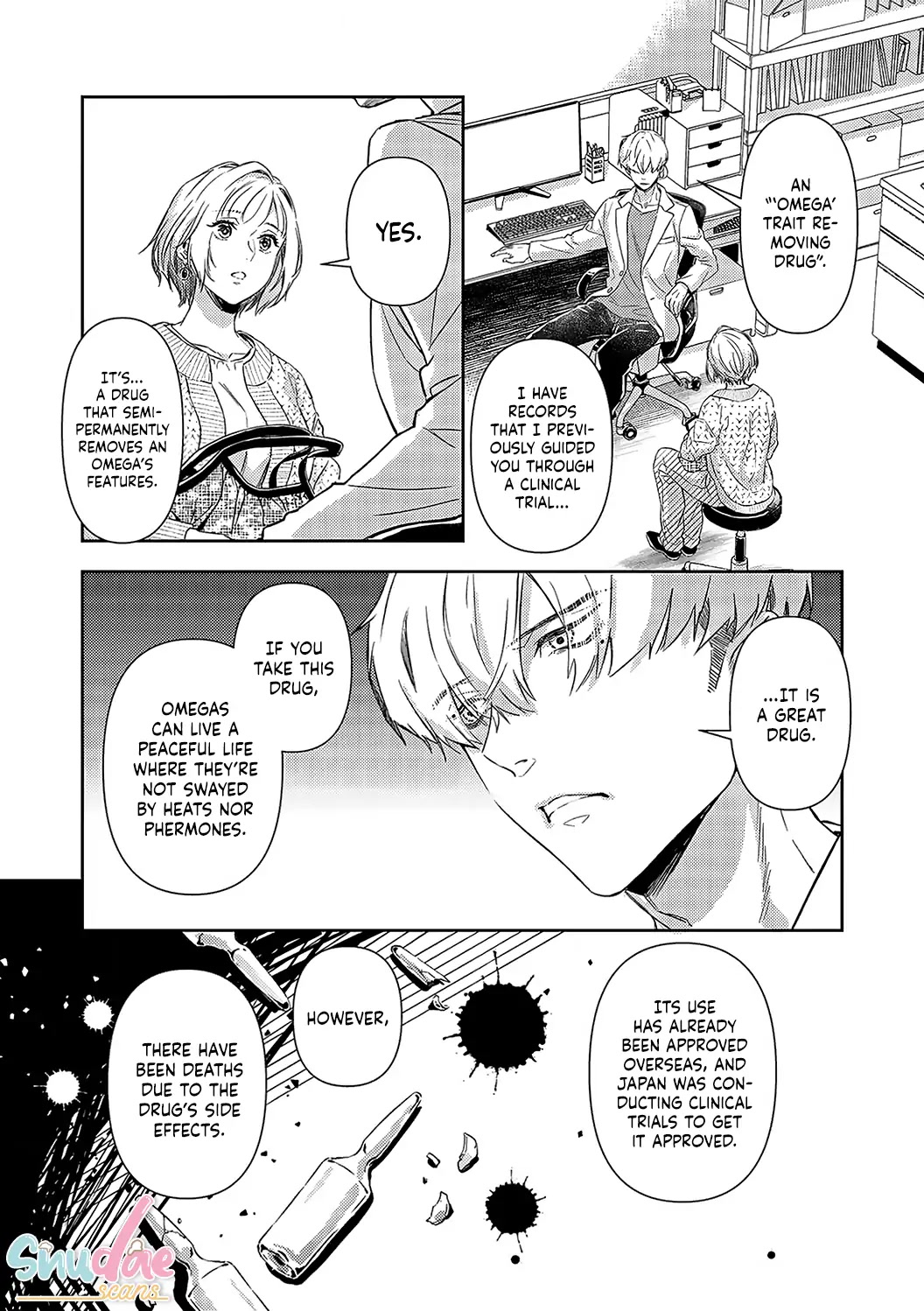 Gokudou to Omega Chapter 19 page 8 - Chapter 19