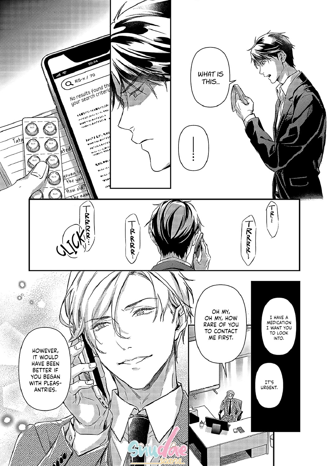 Gokudou to Omega Chapter 20 page 6 - Chapter 20