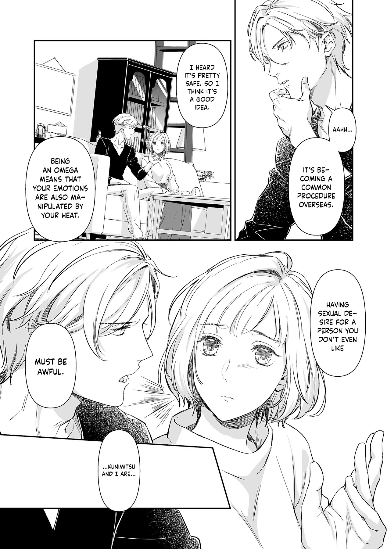 Gokudou to Omega Chapter 7 page 10 - Chapter 7