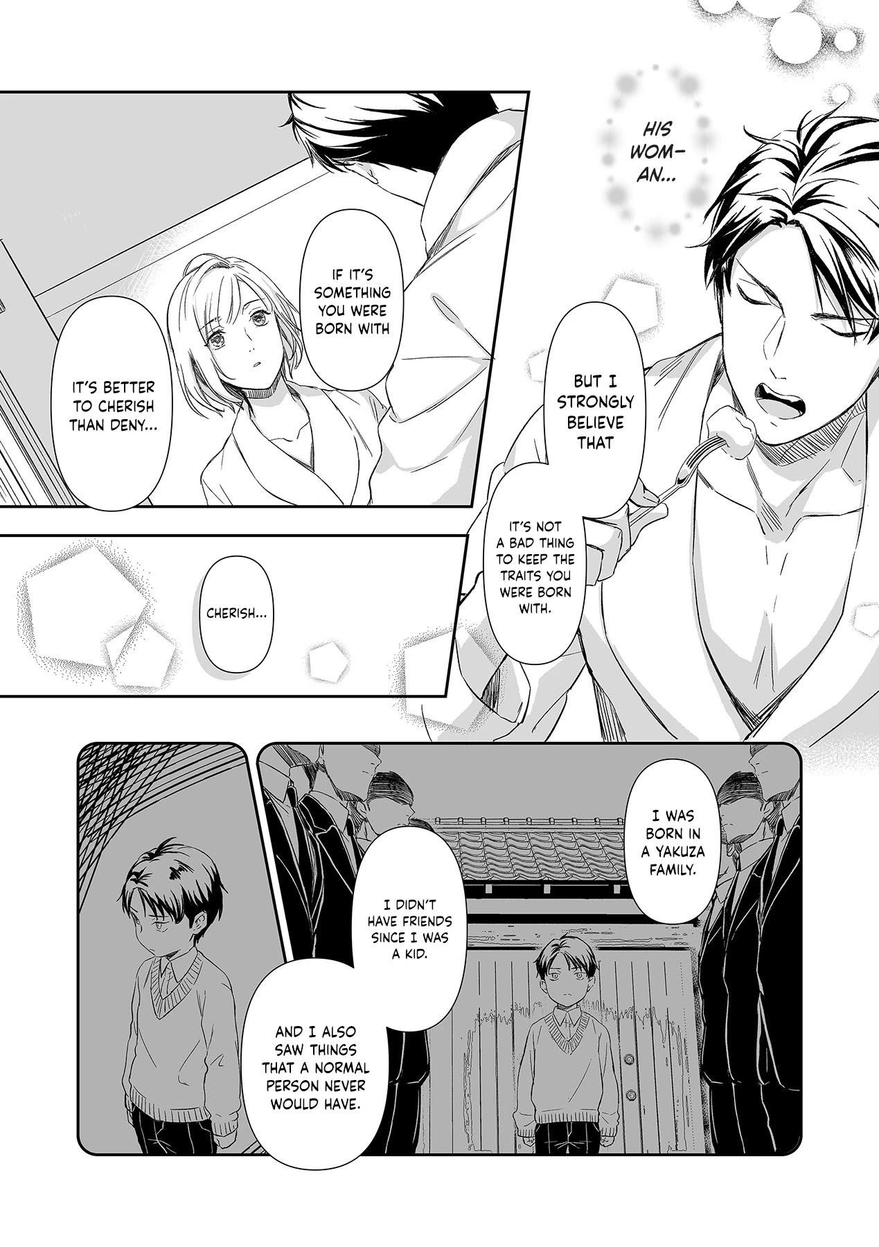 Gokudou to Omega Chapter 8 page 13 - Chapter 8
