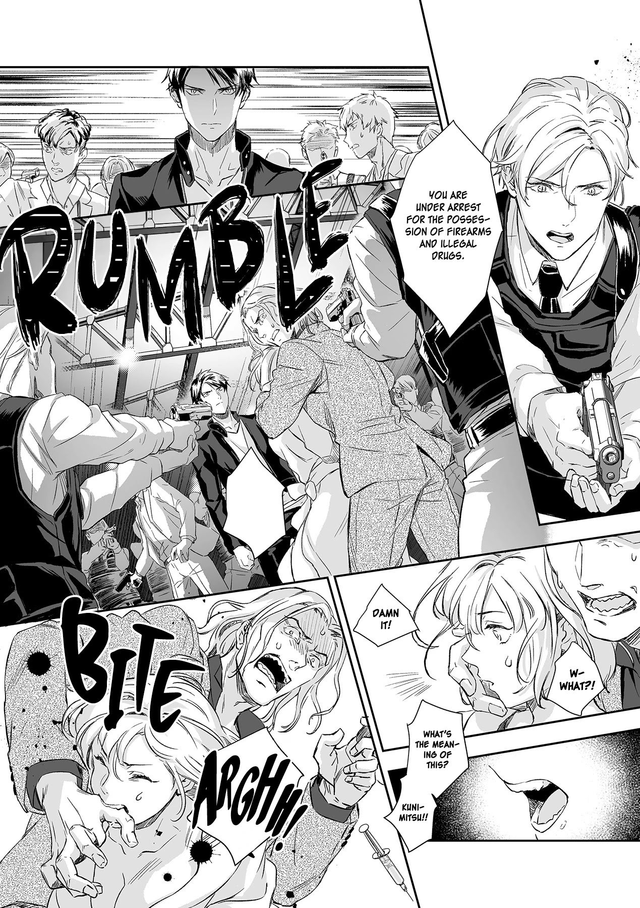 Gokudou to Omega Chapter 9 page 18 - Chapter 9