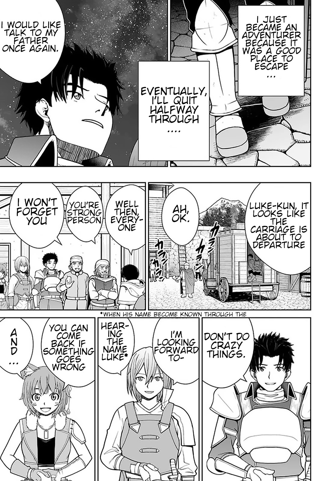 Gokufuri Kyohi Shite Tesaguri Sutato! Toku-ka Shinai Hira, Nakama to Wakarete Tabi ni Deru Chapter 13 page 15 - Chapter 13
