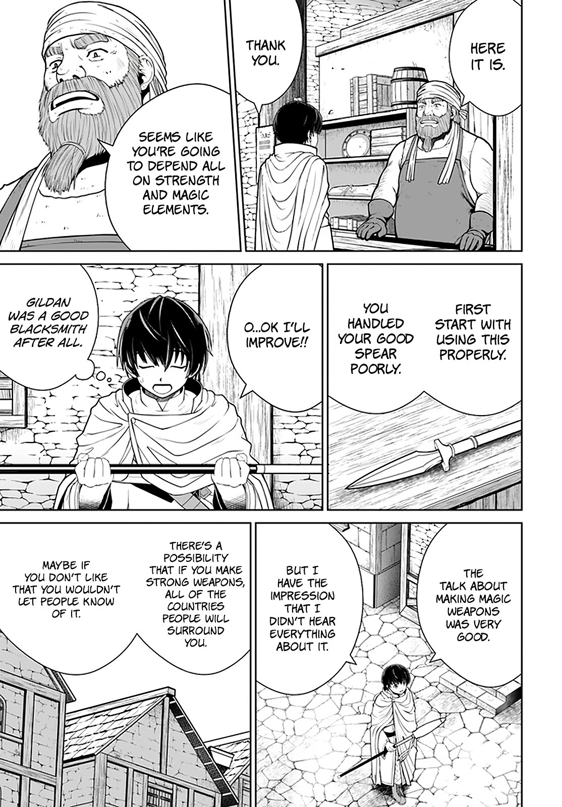 Gokufuri Kyohi Shite Tesaguri Sutato! Toku-ka Shinai Hira, Nakama to Wakarete Tabi ni Deru Chapter 17 page 21 - Chapter 17