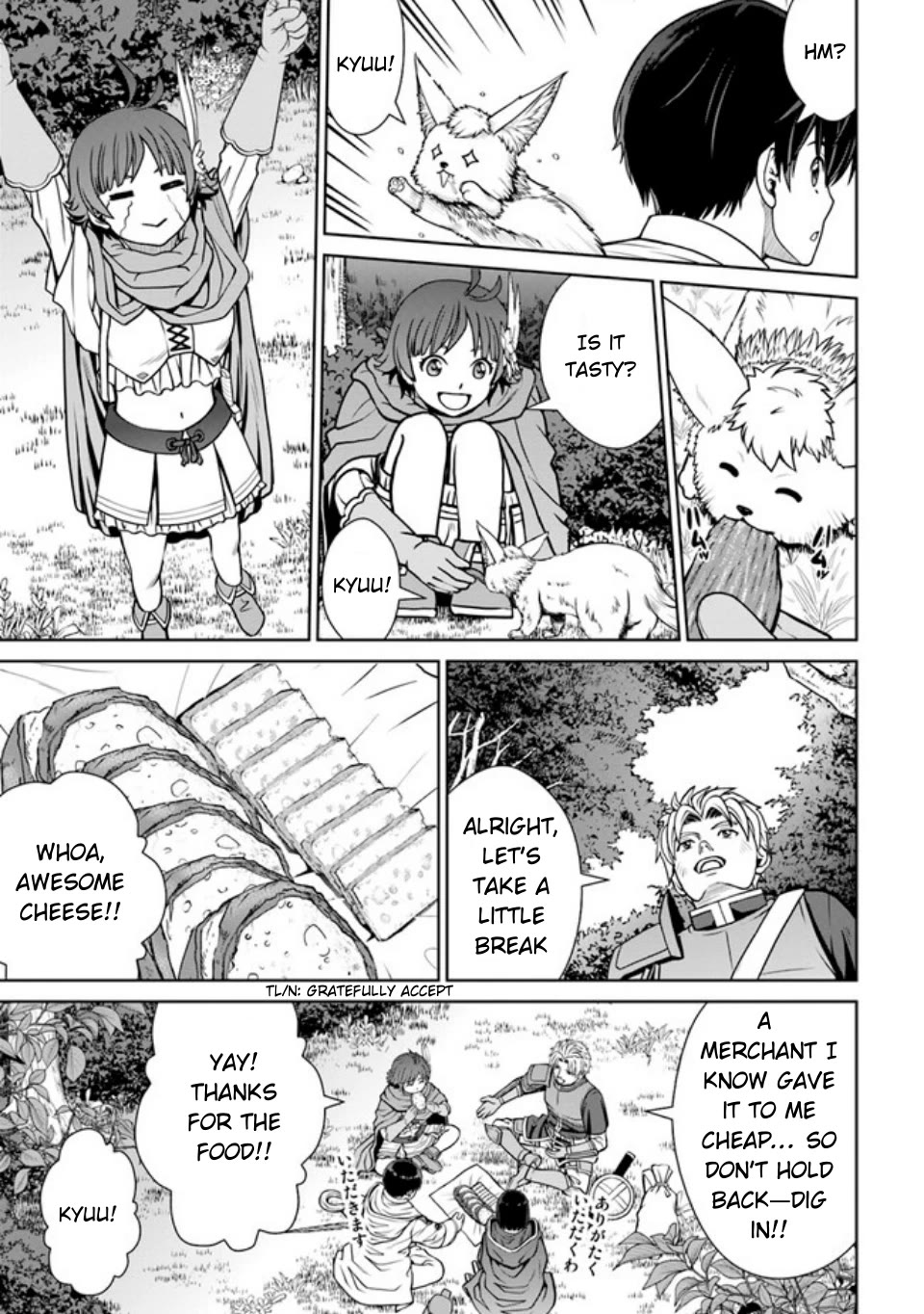 Gokufuri Kyohi Shite Tesaguri Sutato! Toku-ka Shinai Hira, Nakama to Wakarete Tabi ni Deru Chapter 42 page 12 - Chapter 42