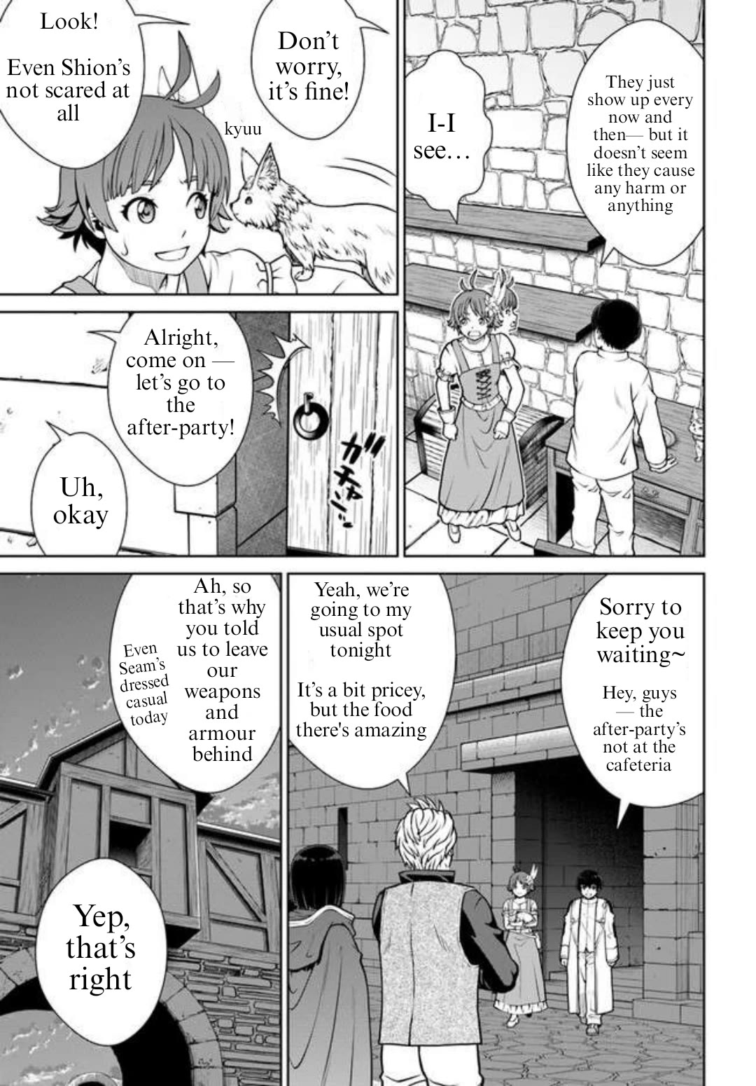 Gokufuri Kyohi Shite Tesaguri Sutato! Toku-ka Shinai Hira, Nakama to Wakarete Tabi ni Deru Chapter 43 page 15 - Chapter 43