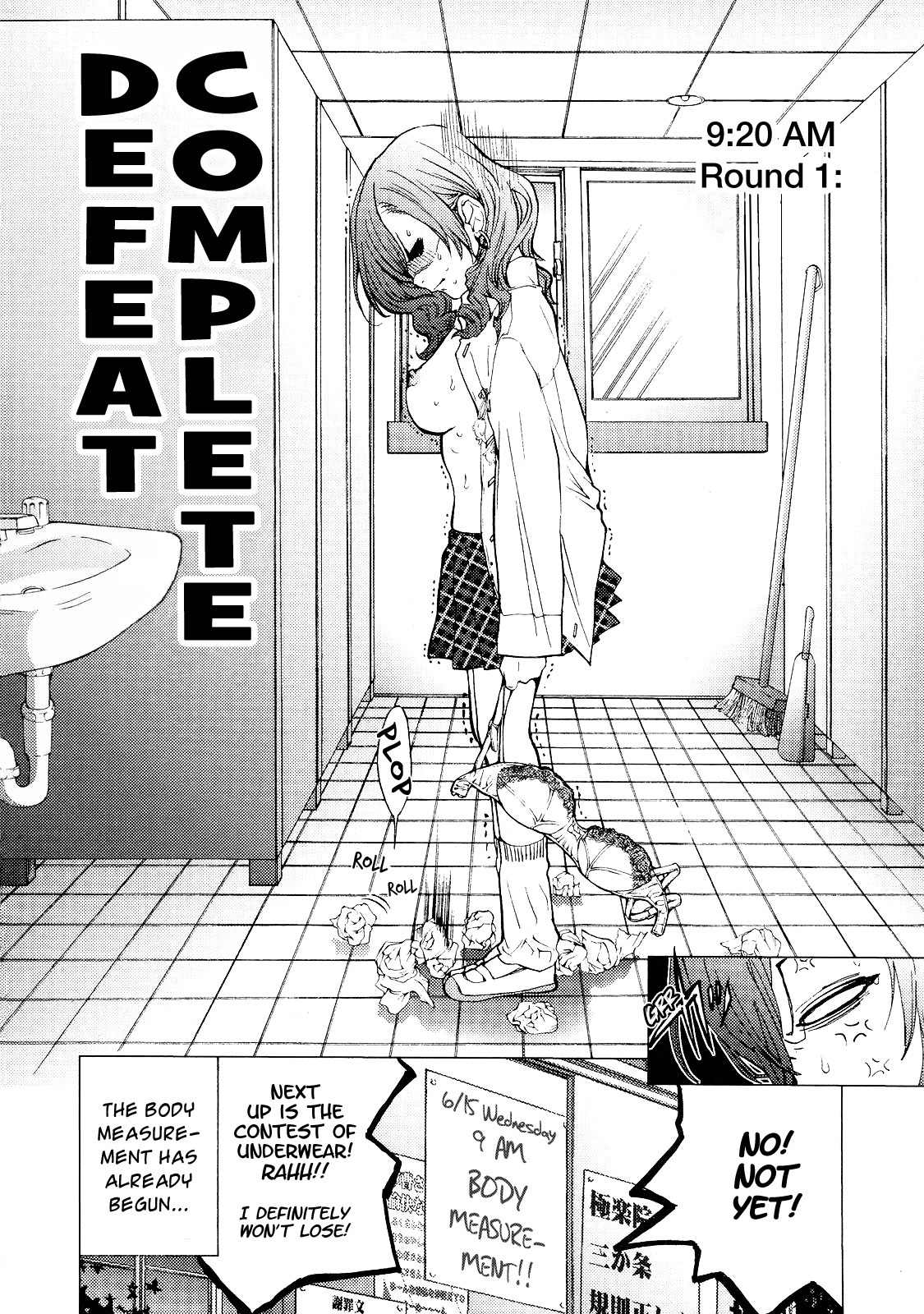 Gokujo. - Gokurakuin Joshikouryou Monogatari Chapter 3 page 20 - Chapter 3: Body Measurements 1: Big Boobs Duel!