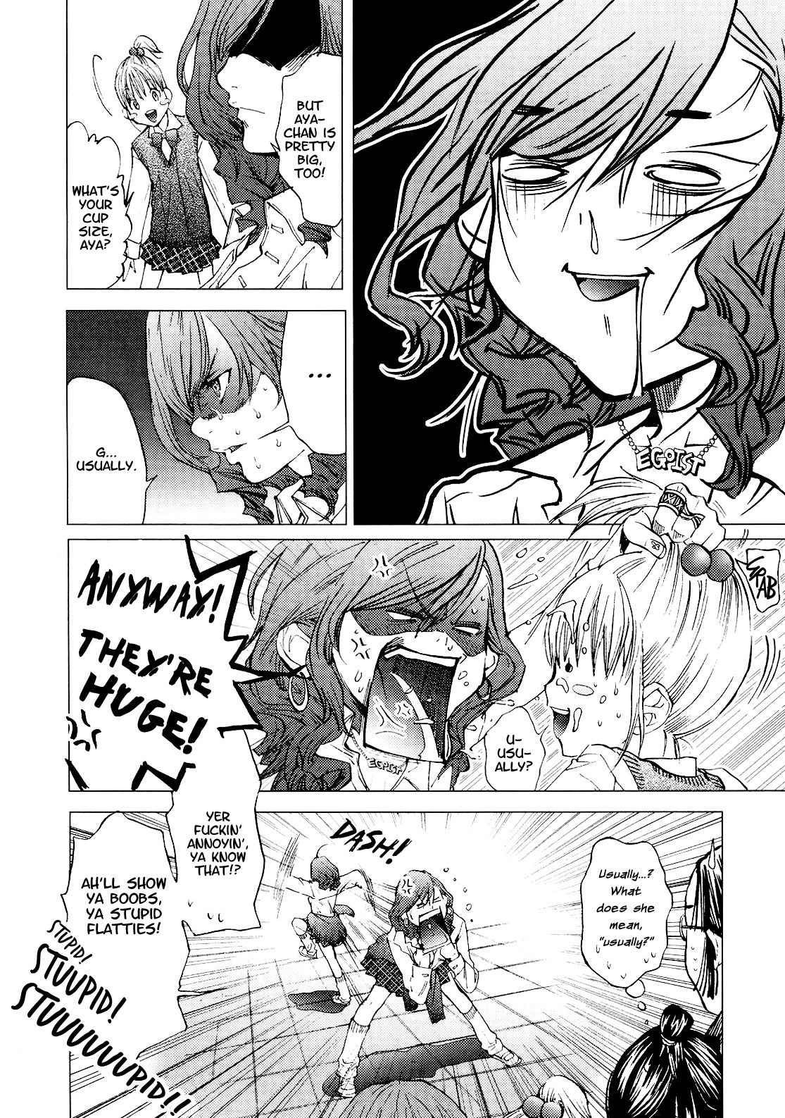 Gokujo. - Gokurakuin Joshikouryou Monogatari Chapter 3 page 9 - Chapter 3: Body Measurements 1: Big Boobs Duel!