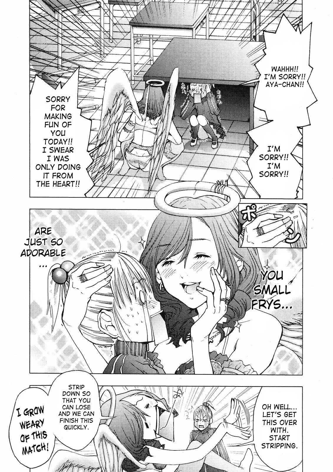 Gokujo. - Gokurakuin Joshikouryou Monogatari Chapter 4 page 16 - Chapter 4: Body Measurements 2: Underwear Duel!