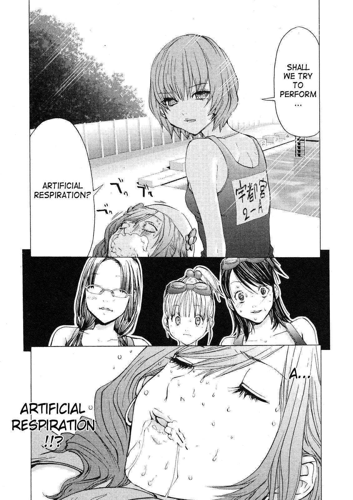 Gokujo. - Gokurakuin Joshikouryou Monogatari Chapter 6 page 19 - Chapter 6: First OO Experience in the Pool!?