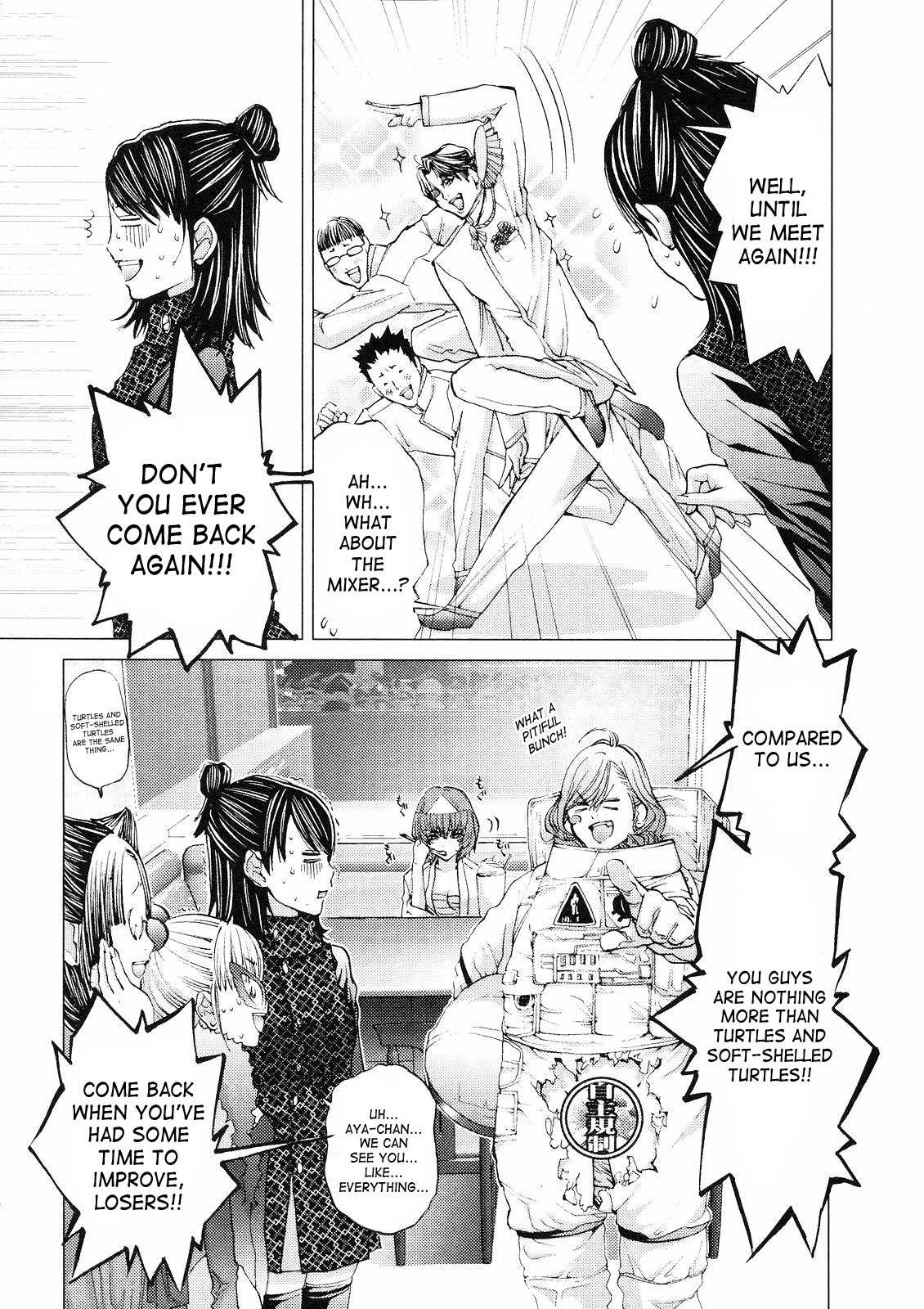 Gokujo. - Gokurakuin Joshikouryou Monogatari Chapter 8 page 19 - Chapter 8: Hair Roots! Hair Roots!