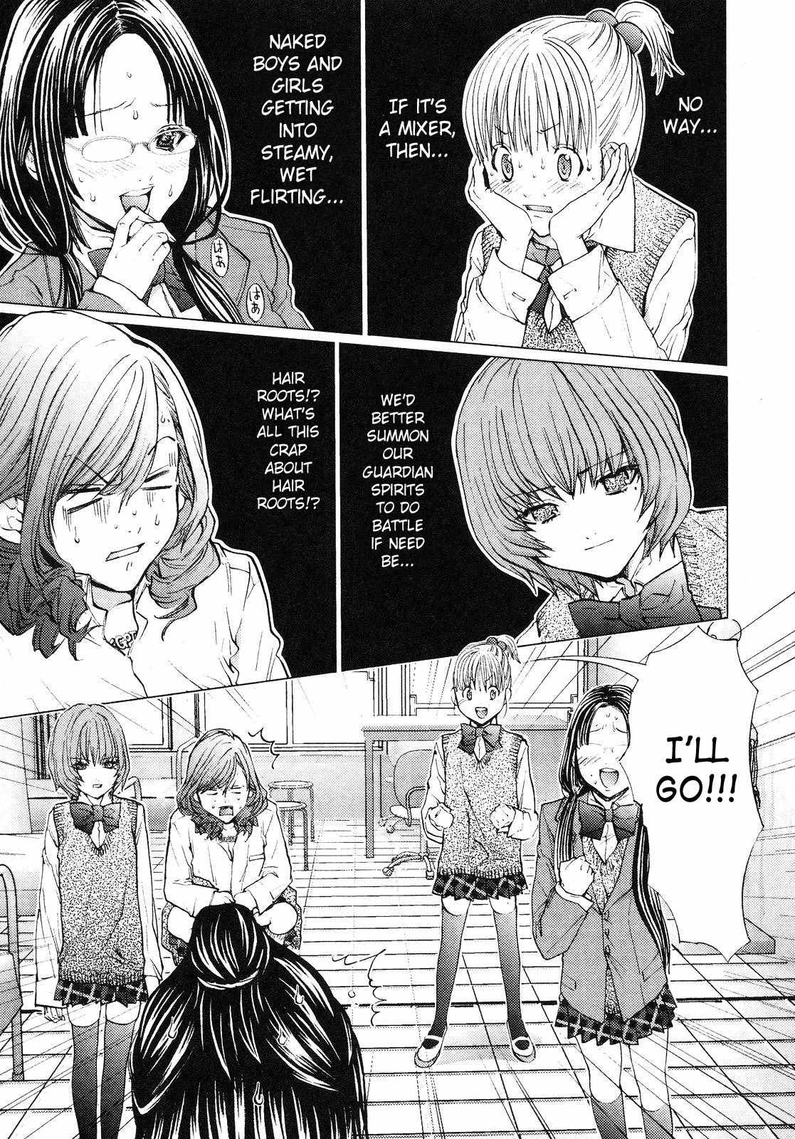 Gokujo. - Gokurakuin Joshikouryou Monogatari Chapter 8 page 7 - Chapter 8: Hair Roots! Hair Roots!