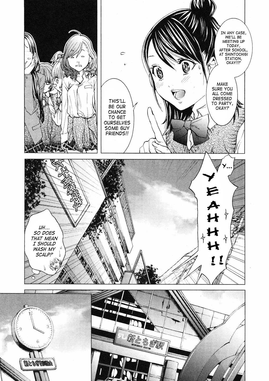 Gokujo. - Gokurakuin Joshikouryou Monogatari Chapter 8 page 9 - Chapter 8: Hair Roots! Hair Roots!